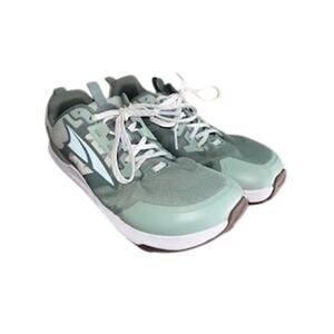 Altra Women's sz 11 Lone Peak 7 Grey/Green